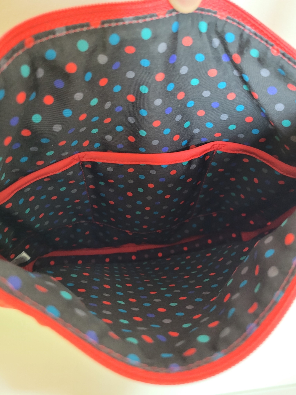 Vera Bradley Red Quilted Crossbody Bag - Women - Picture 5 of 7